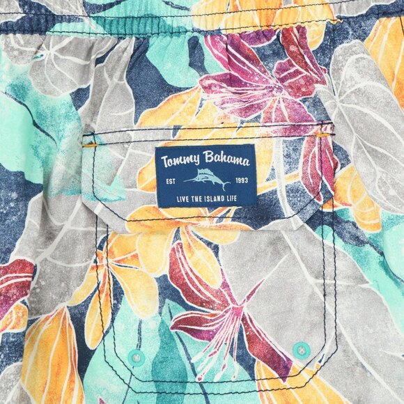 NWT Tommy Bahama Baja Ibiza Beach Club 9" Board Shorts Swim Trunks XXL 2XL - Picture 7 of 7